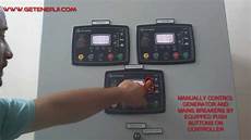 Generator Synchronizing Panel